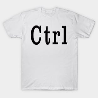 Ctrl computer key T-Shirt